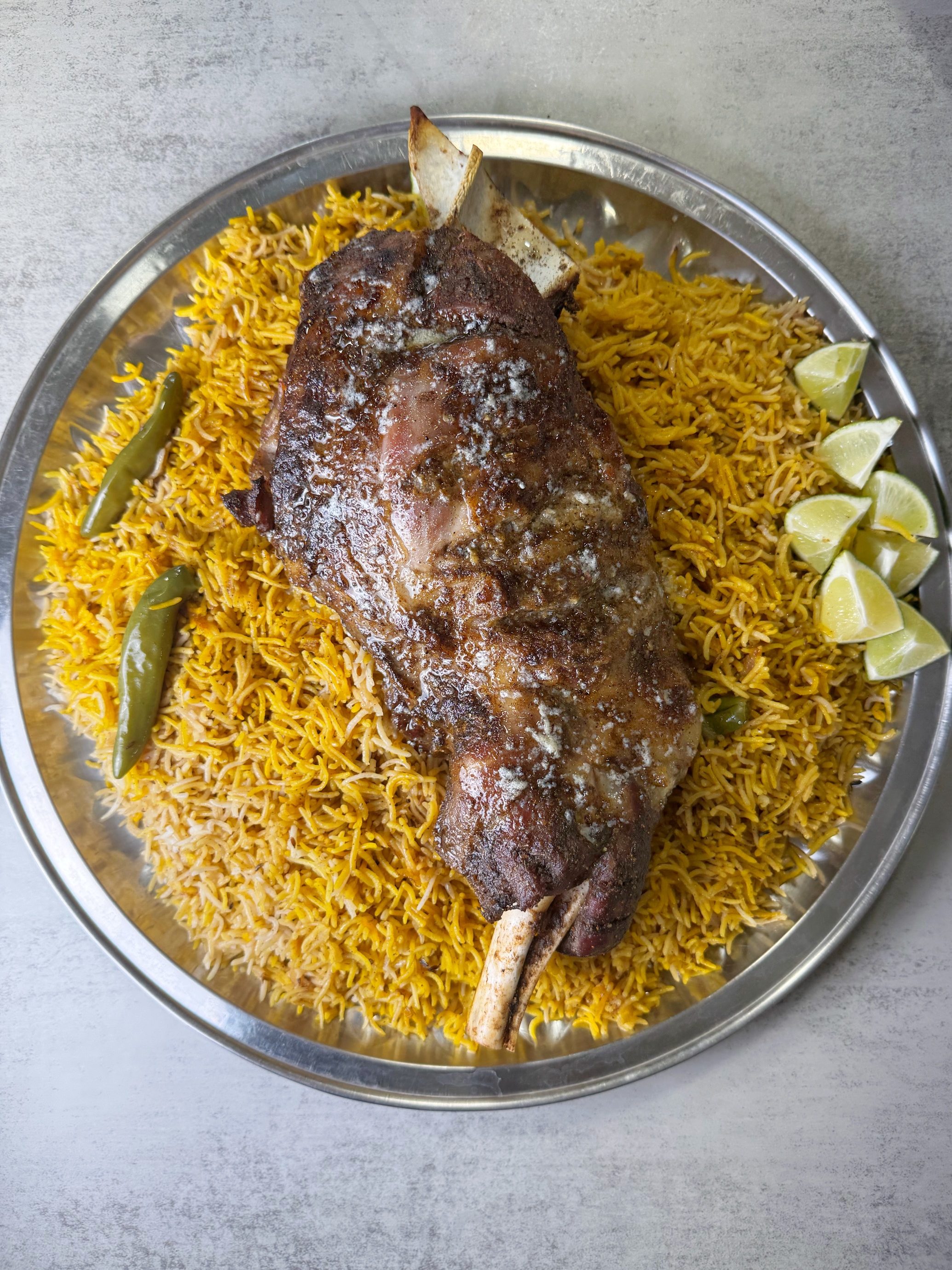 Photo of Sajji (Traditional BBQ Leg of Lamb)