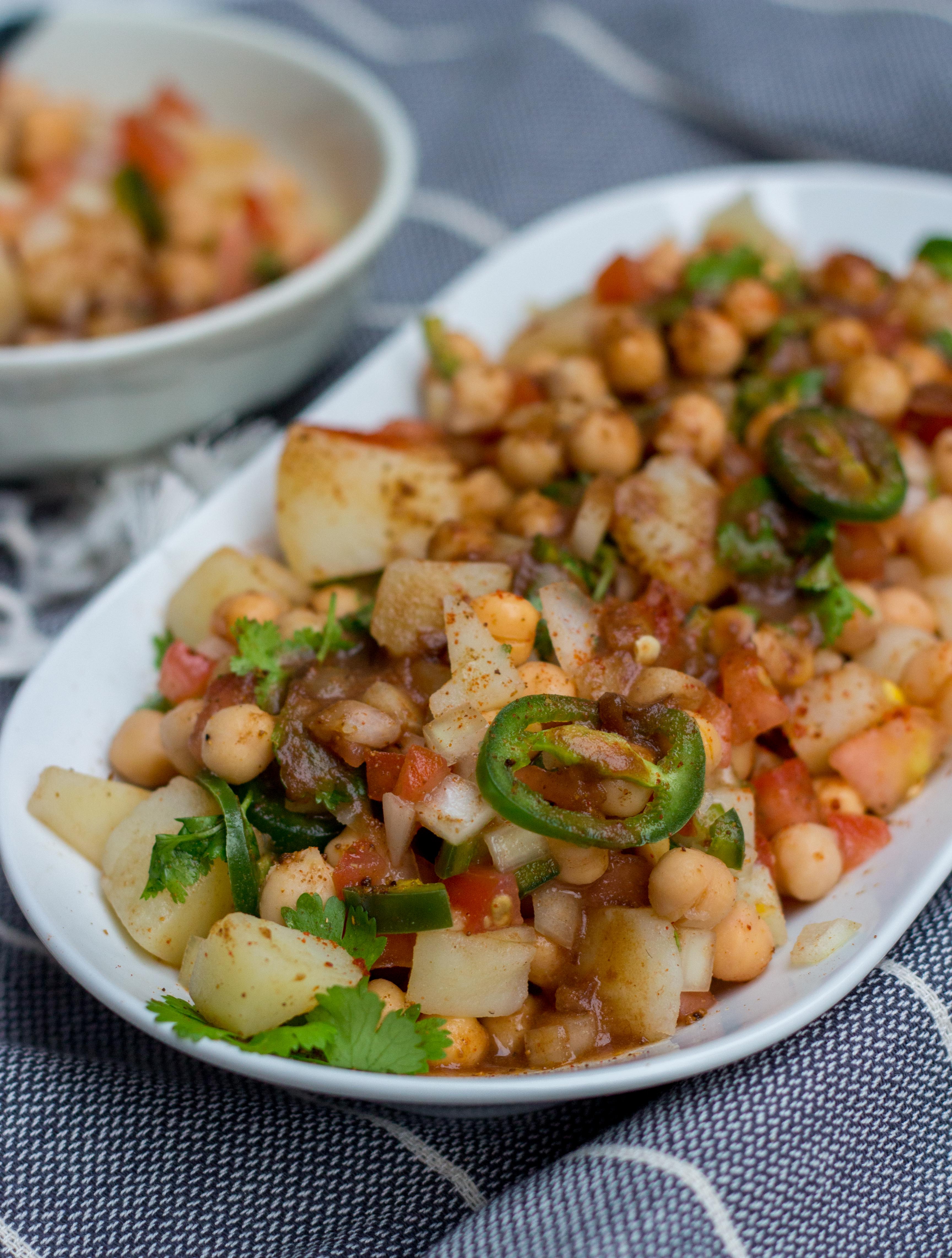 Photo of Aloo Cholay (Chickpea & Potato Chaat)