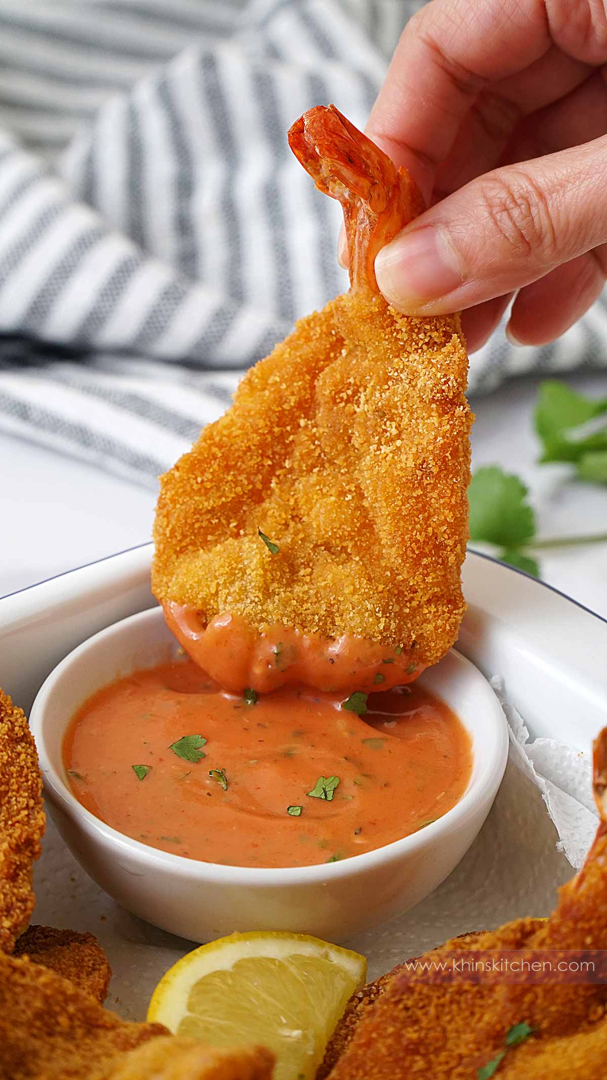 Photo of Deep-Fried Butterfly Prawns