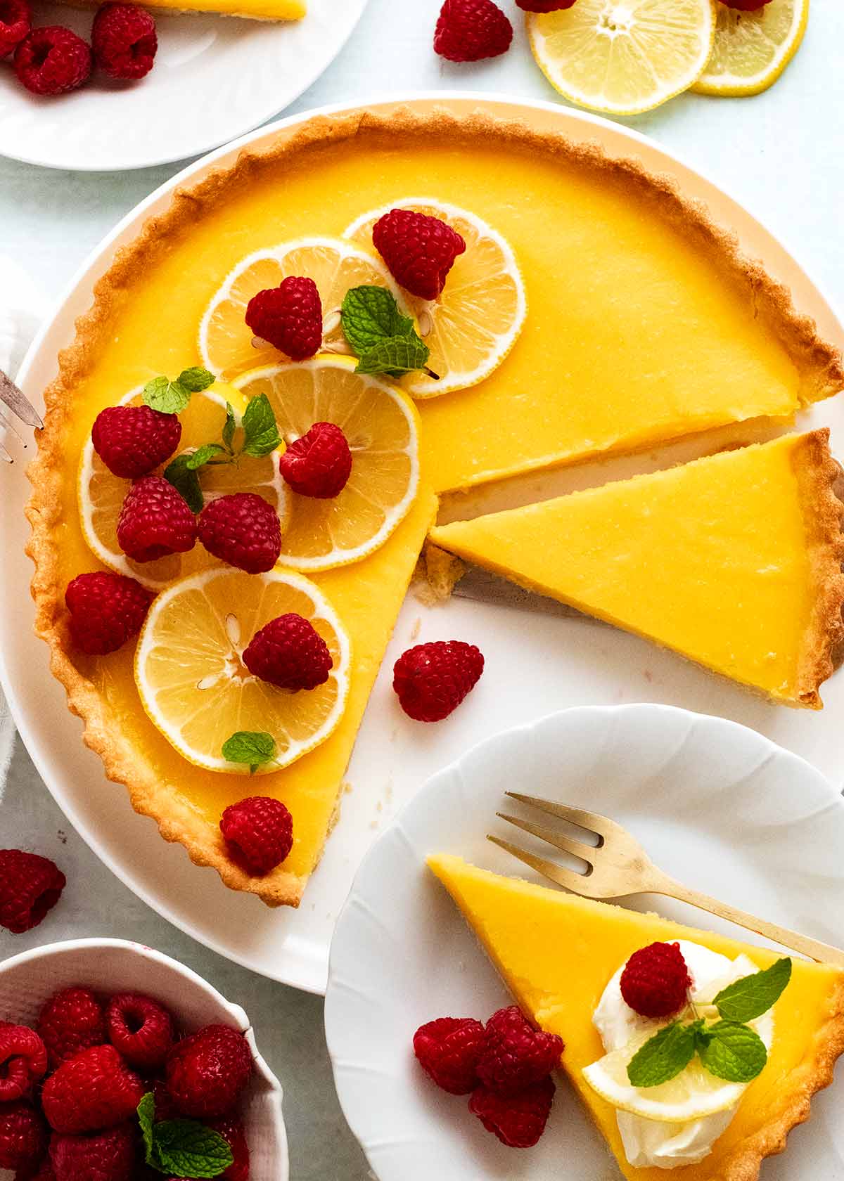 Photo of Lemon Tarts (Sweet Dough)
